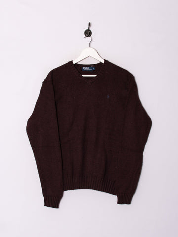 Polo Ralph Laurent Brown Sweater