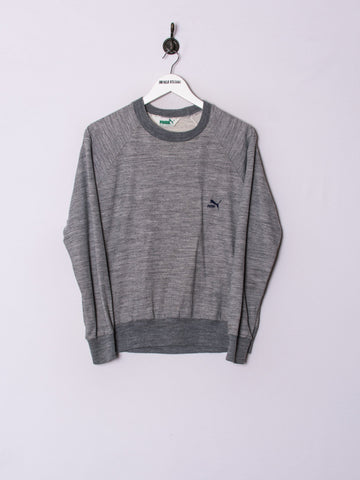 Puma Grey Retro Sweatshirt