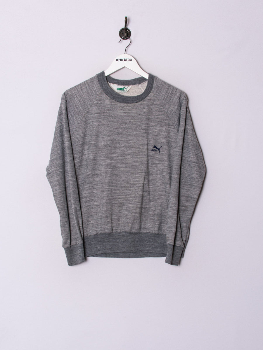 Puma Gray Retro Sweatshirt