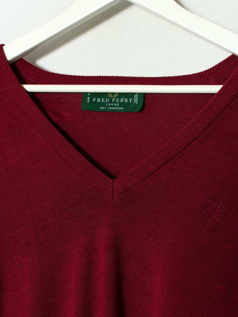 Fred Perry V-Neck Sweater