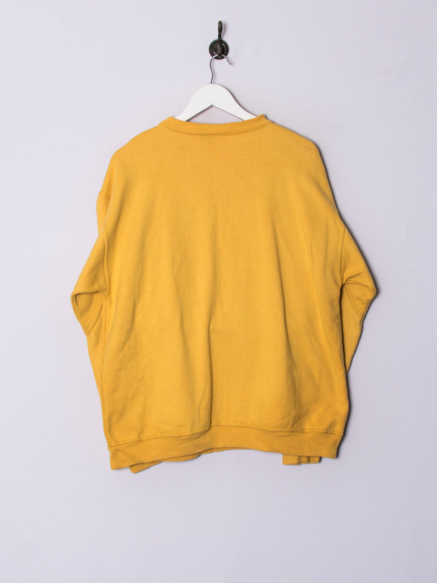 Fashion Yellow Retro Sweatshirt