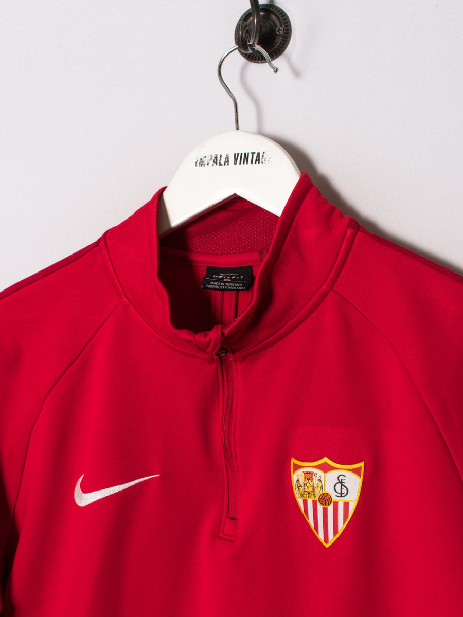 Sevilla FC Nike 1/3 Zipper Training Sweatshirt