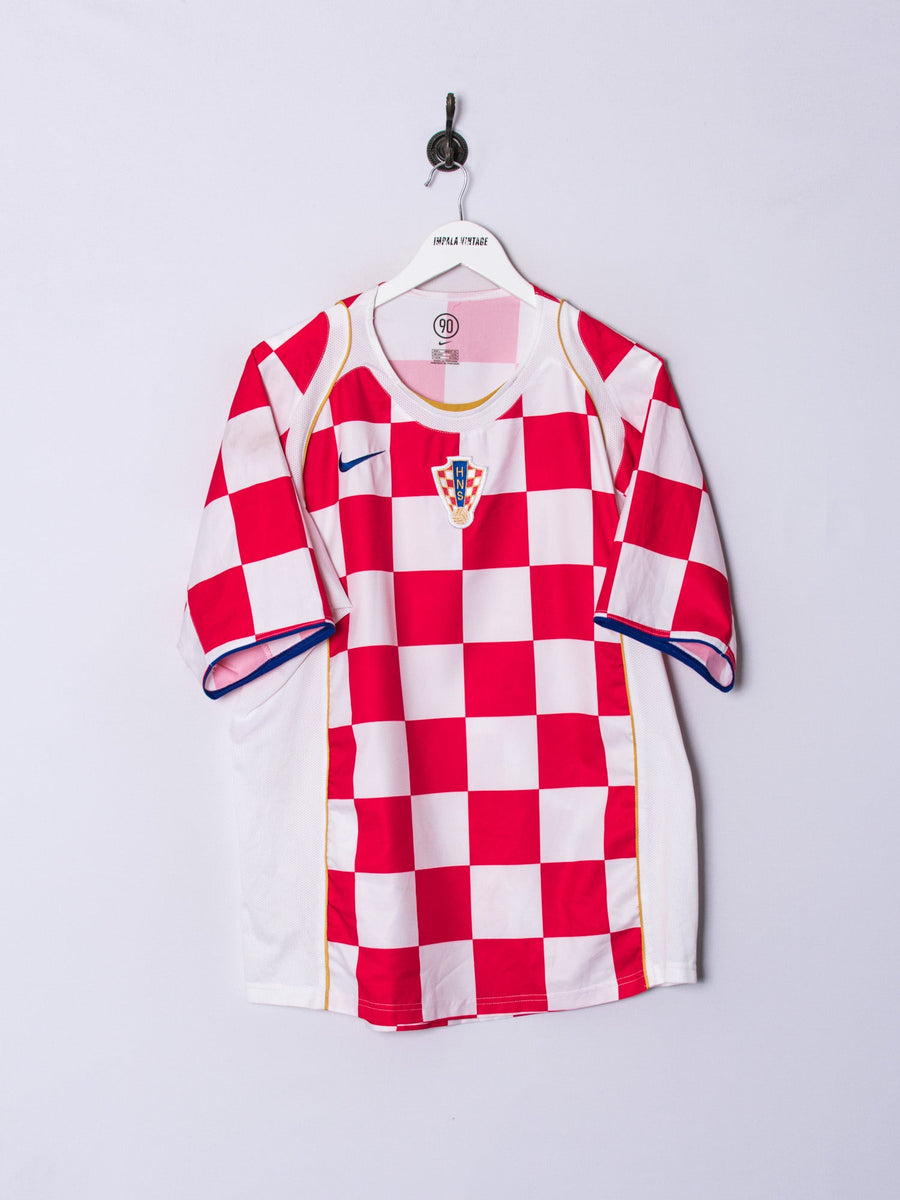 Crotia National Team Nike Official Football 2004 Home Jersey