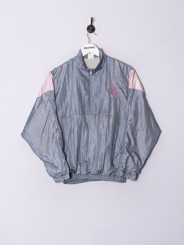 Grey & Pink Shell Jacket