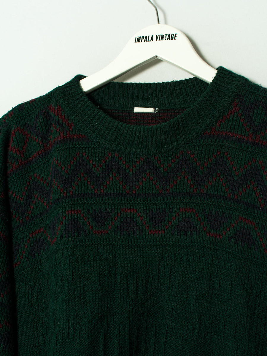 Green I Sweater