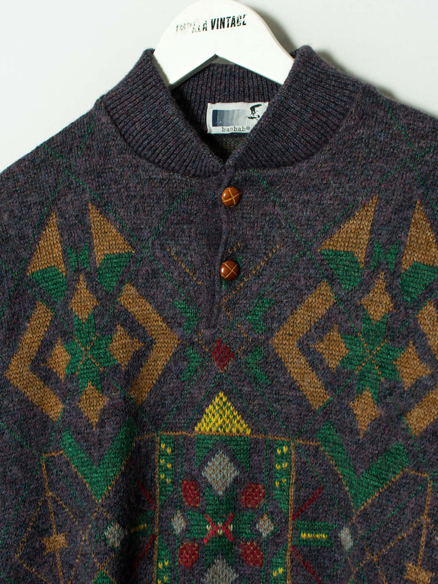 Baobab 1/3 Buttoned Sweater