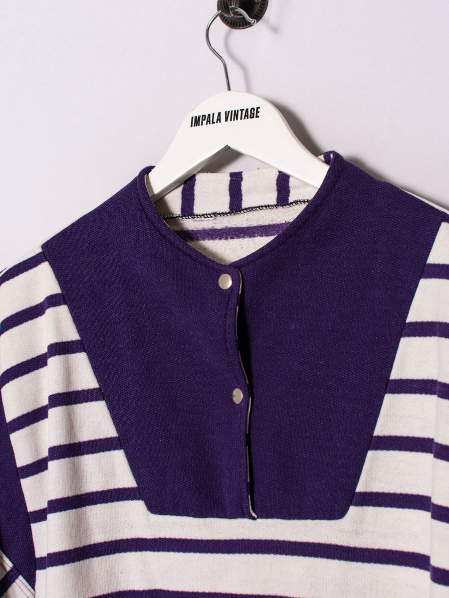 Purple Retro Sweatshirt