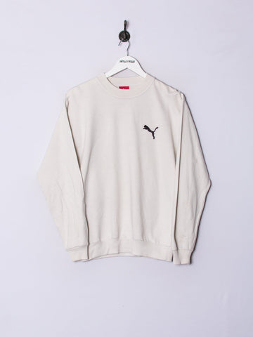 Puma White Sweatshirt