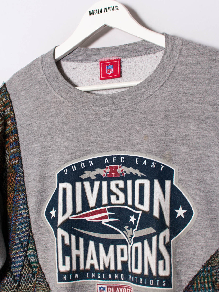 New England Patriots NFL Rework Sweatshirt