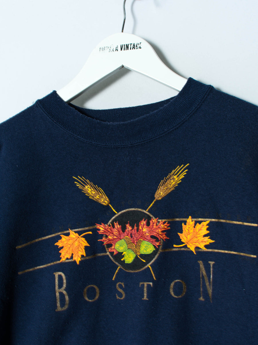 Boston Retro Sweatshirt
