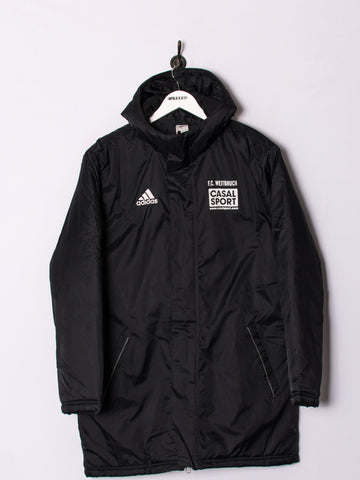 Adidas Black Heavy Long Jacket