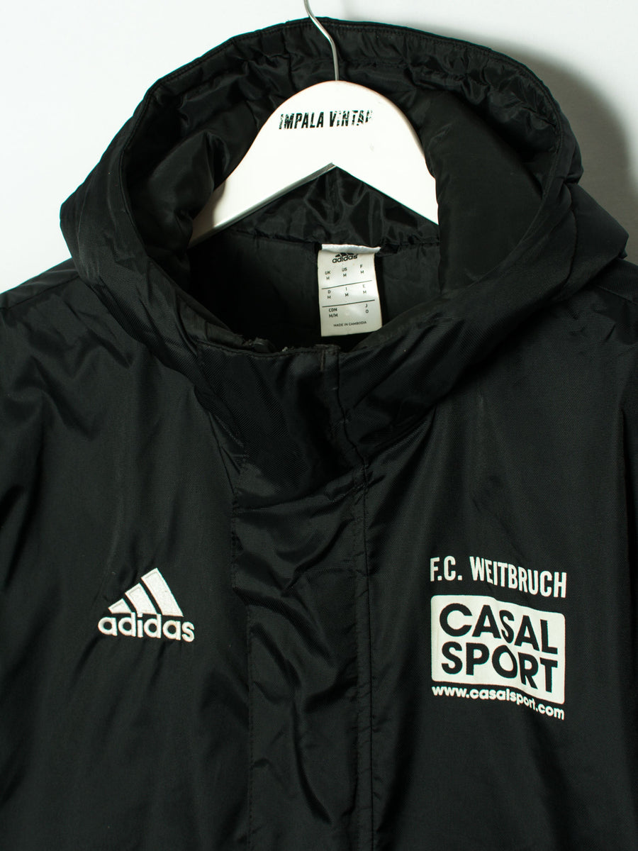 Adidas Black Heavy Long Jacket