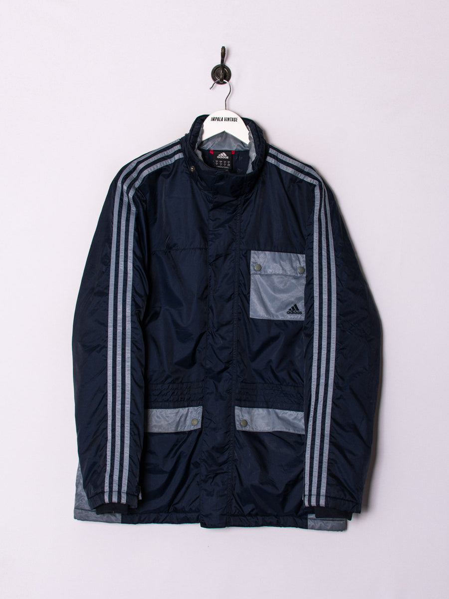 Adidas Navy Blue Long Jacket