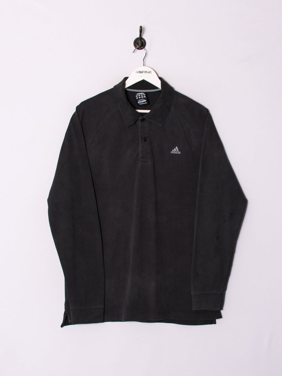 Adidas Black I Long Sleeves Poloshirt
