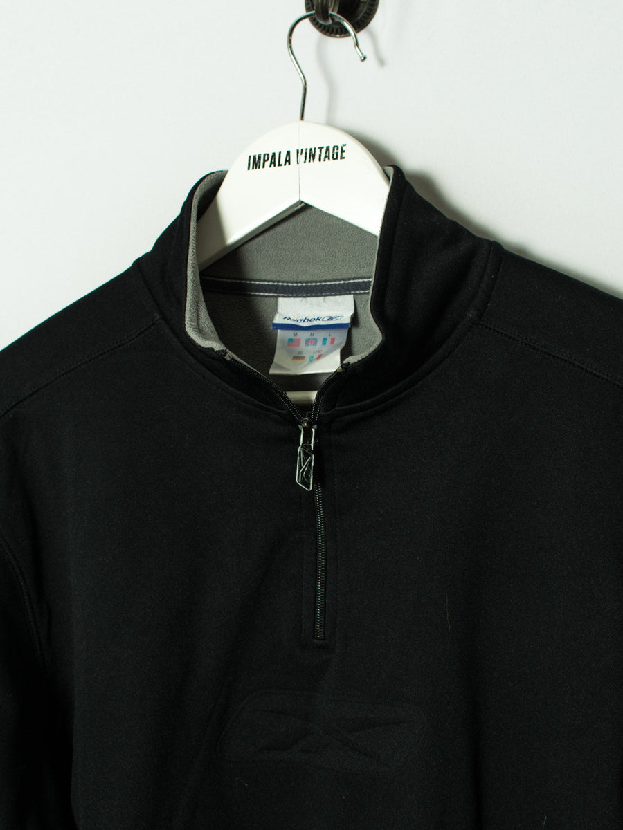 Reebok Black I 1/3 Zipper Sweatshirt