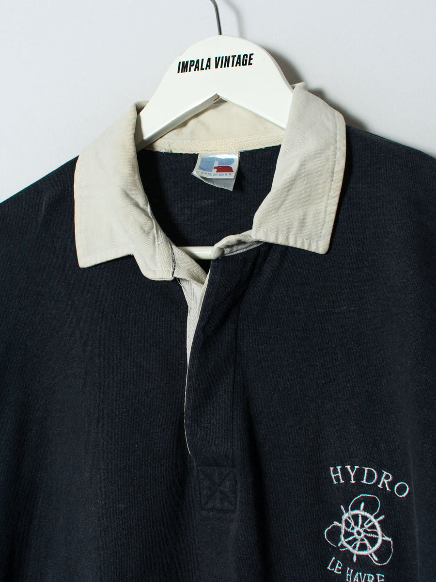 Hydro Blue Russel Long Sleeves Poloshirt