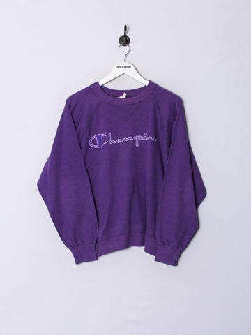 Champion Purple II Retro Sweatshirt
