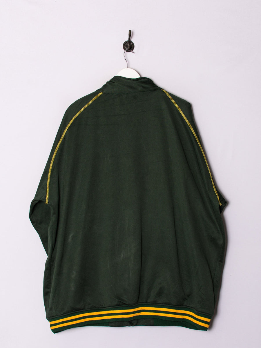 Majestic II Packers Zipper Track Jacket