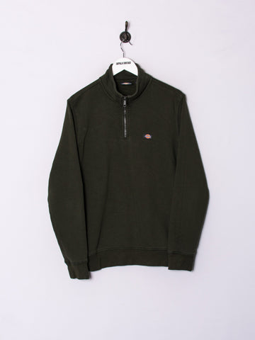 Dickies Green 1/3 Zipper Sweatshirt