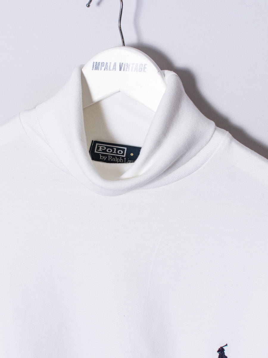 Polo Ralph Lauren Turtleneck White Sweatshirt