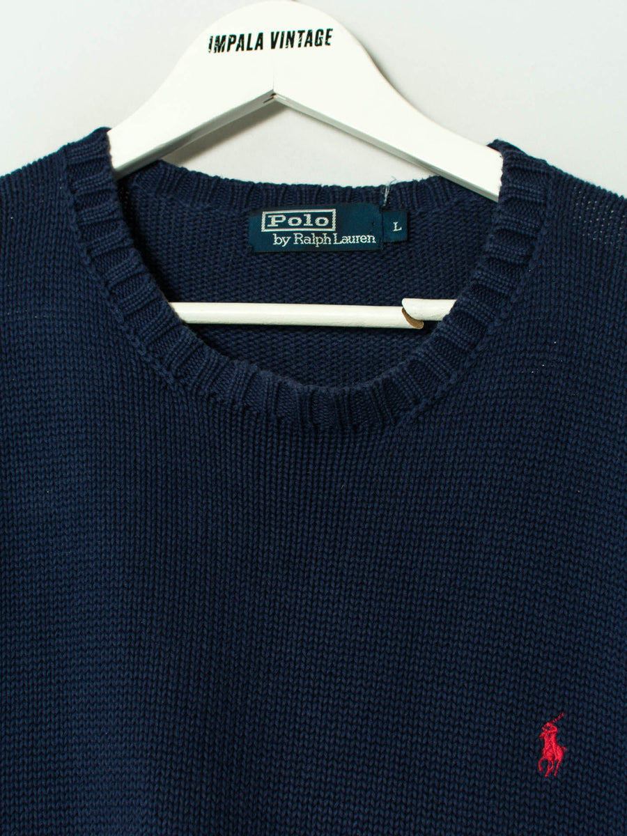 Polo Ralph Lauren II Navy Blue Sweater