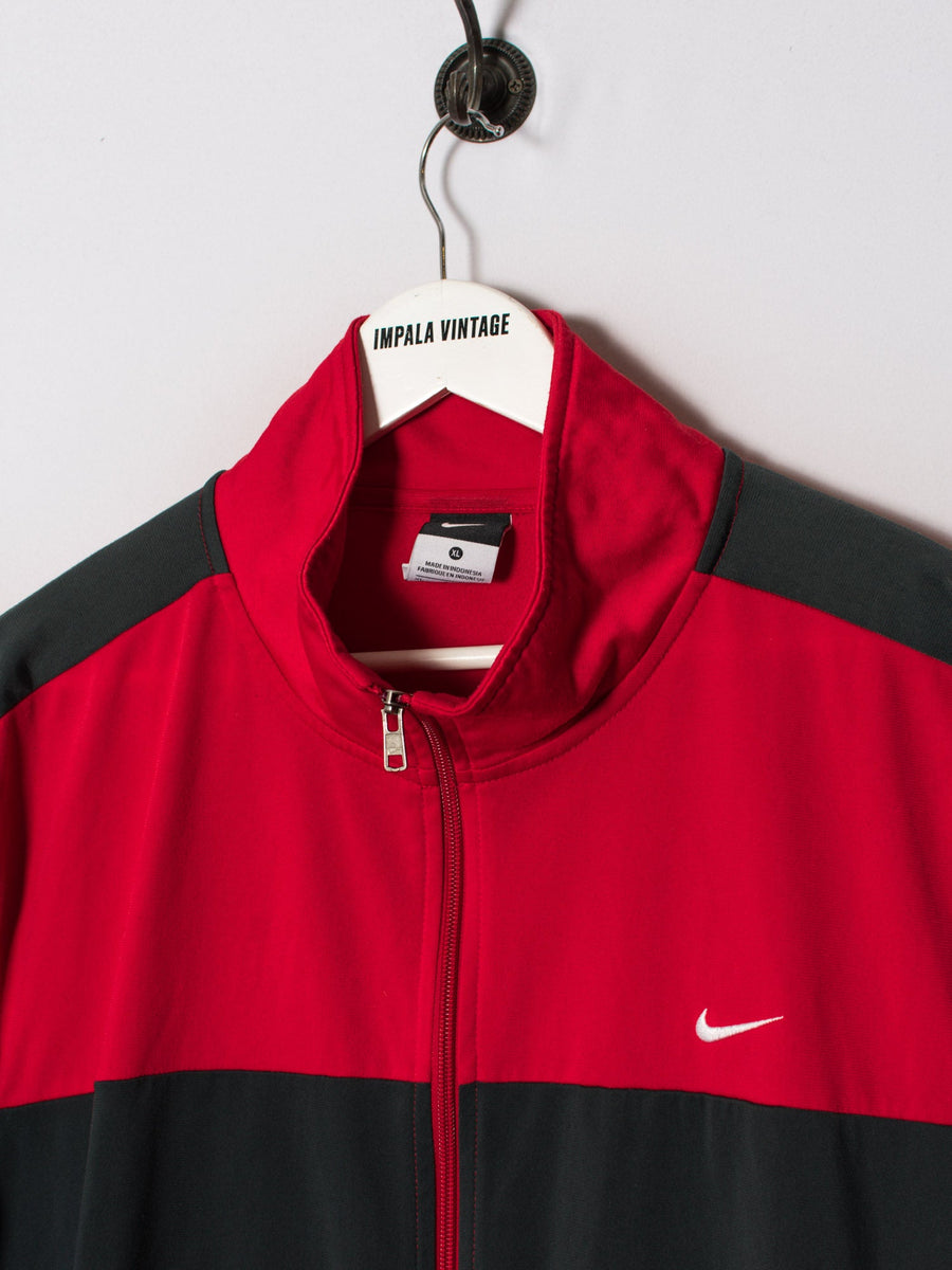 Nike Grey & Red Track Jacket