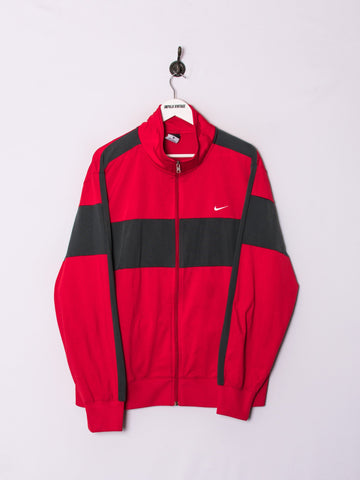 Nike Gray & Red Track Jacket