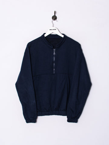Navy 1/3 Zipper Sweatshirt