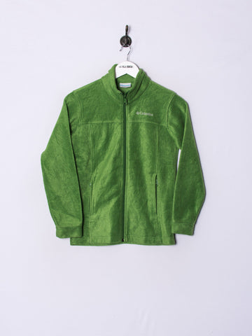 Columbia Green Zipper Fleece