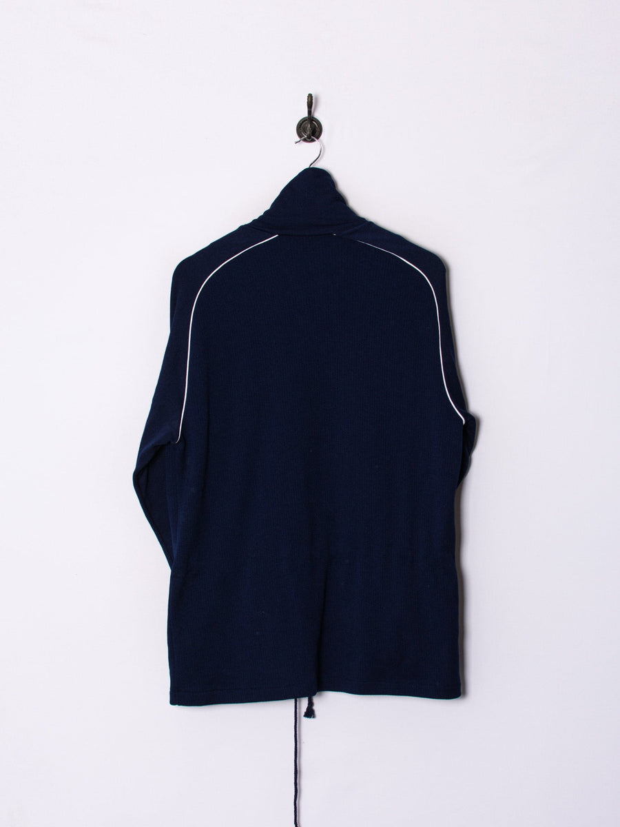 1;0 II Navy Blue Zipper Sweatshirt