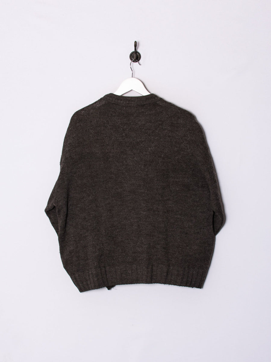 Manderlin Gray V Sweater