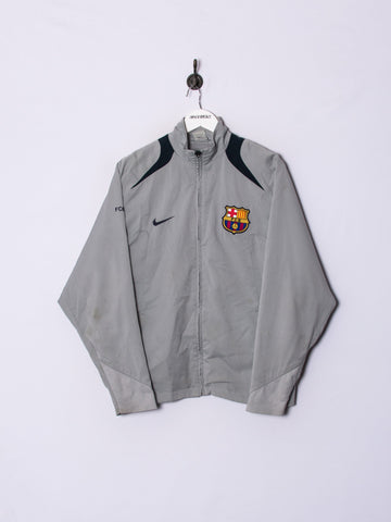 FC Barcelona Nike Official Football Grey I Light Track Jacket
