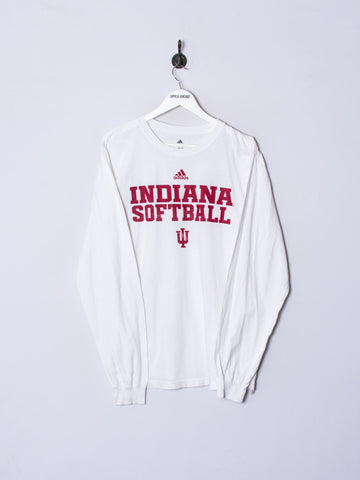 Indiana Softball Adidas Cotton Long Sleeves Tee