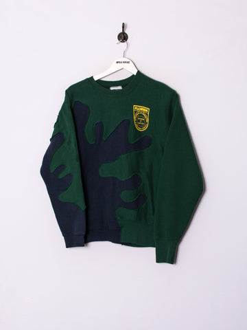 Lee Flowrida Green Rework Sweatshirt