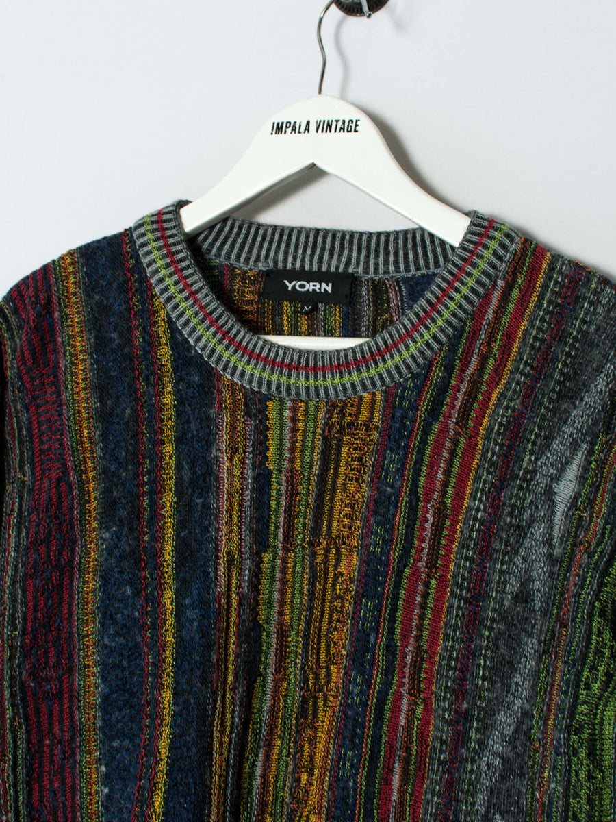 Yorn Down Stripes Sweater
