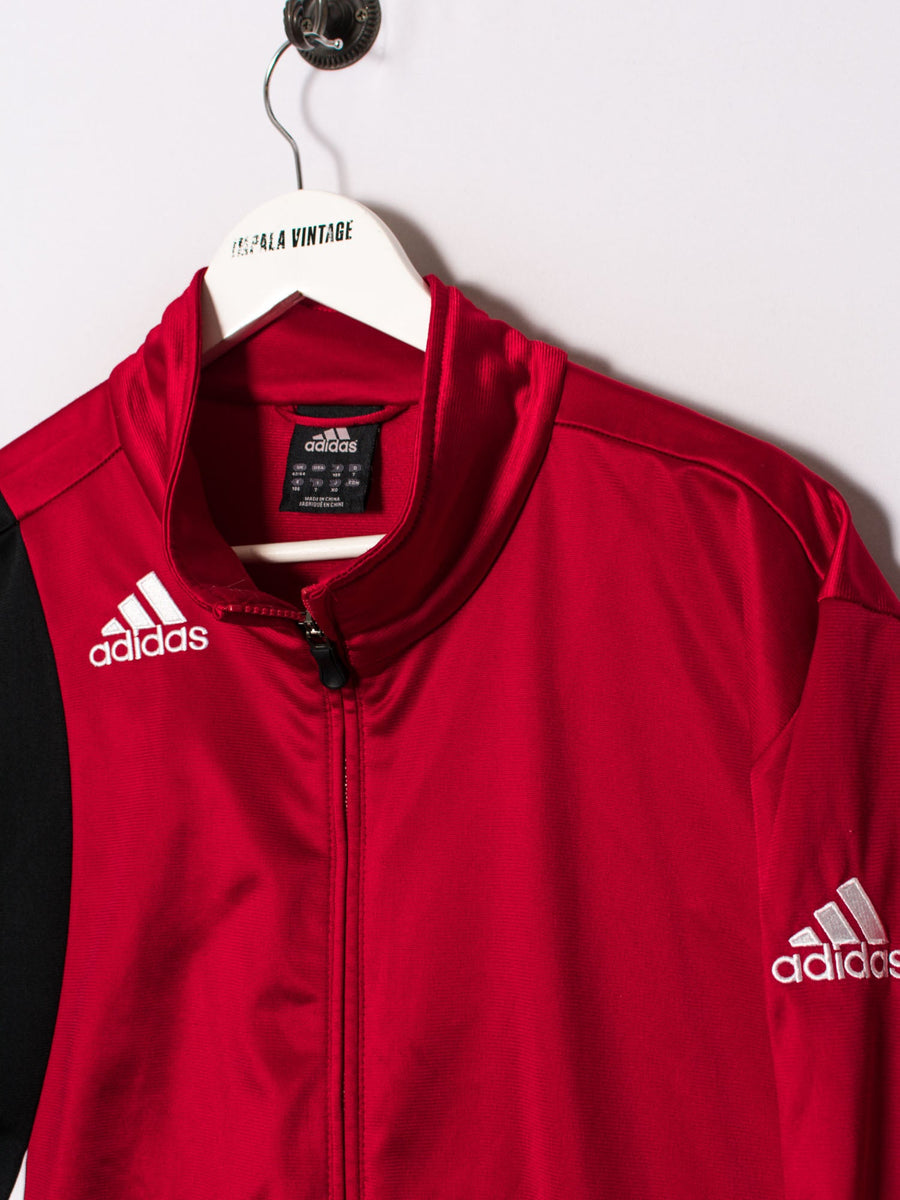 Adidas Red & Black Track Jacket