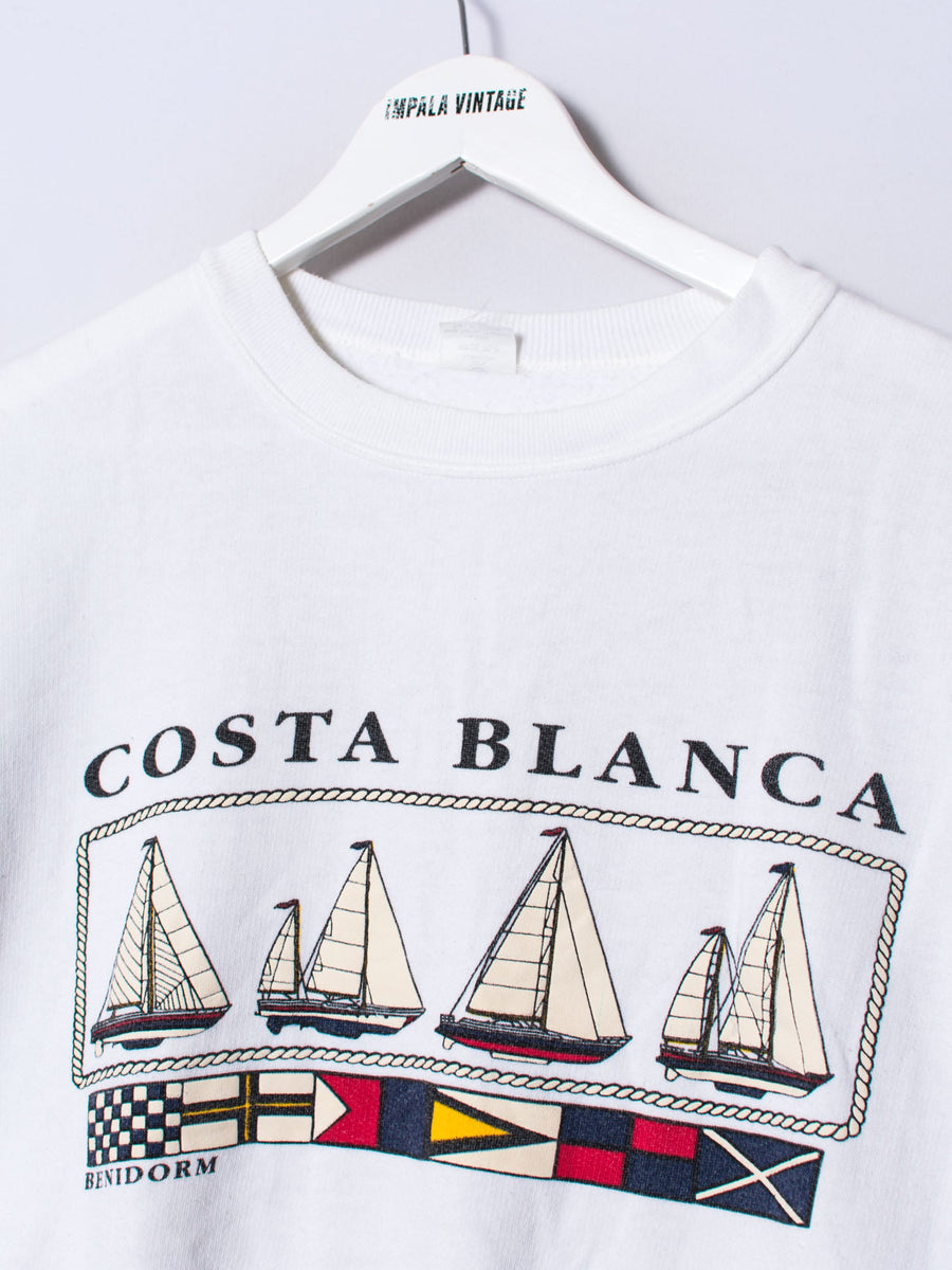 Costa Blanca White II Sweatshirt