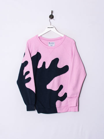 Champion Pink Rework Sweatshirt