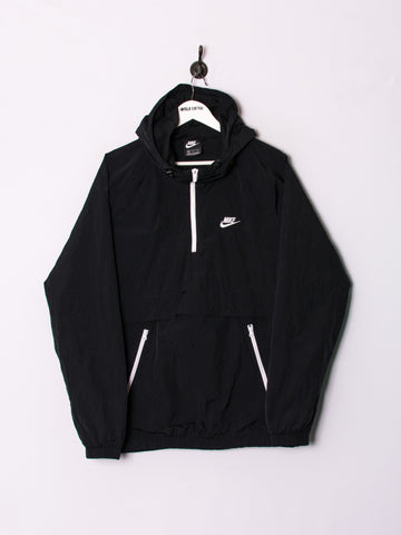 Nike Black Middle Zipper Shell Jacket
