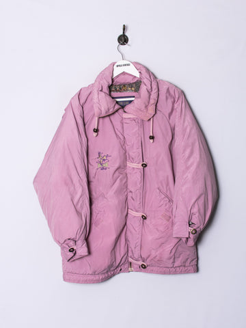 Geniune Down Pink Heavy Jacket