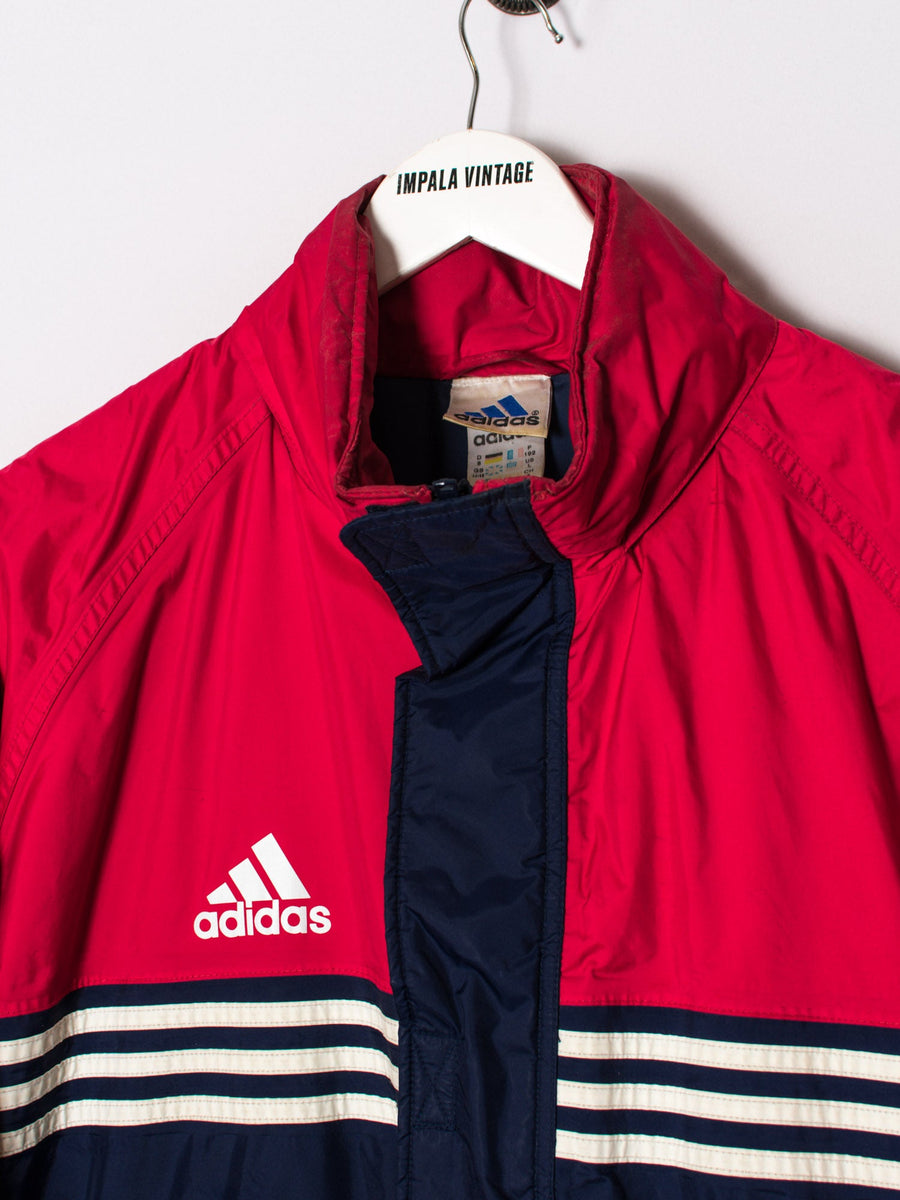 Adidas Red & Blue Long Jacket