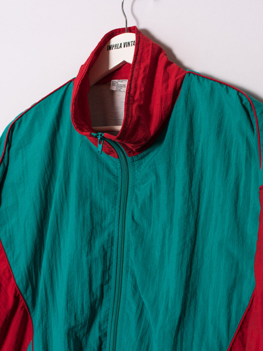 Red Sleeves Shell Jacket