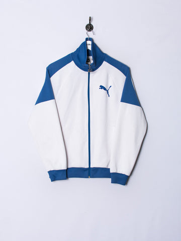 Puma White & Blue Track Jacket