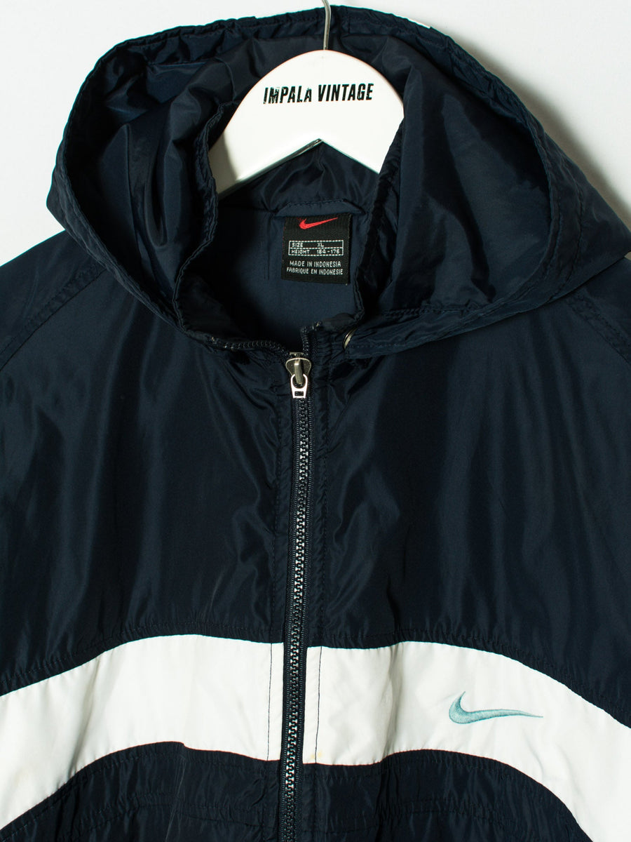 Nike Navy Blue Heavy Long Jacket
