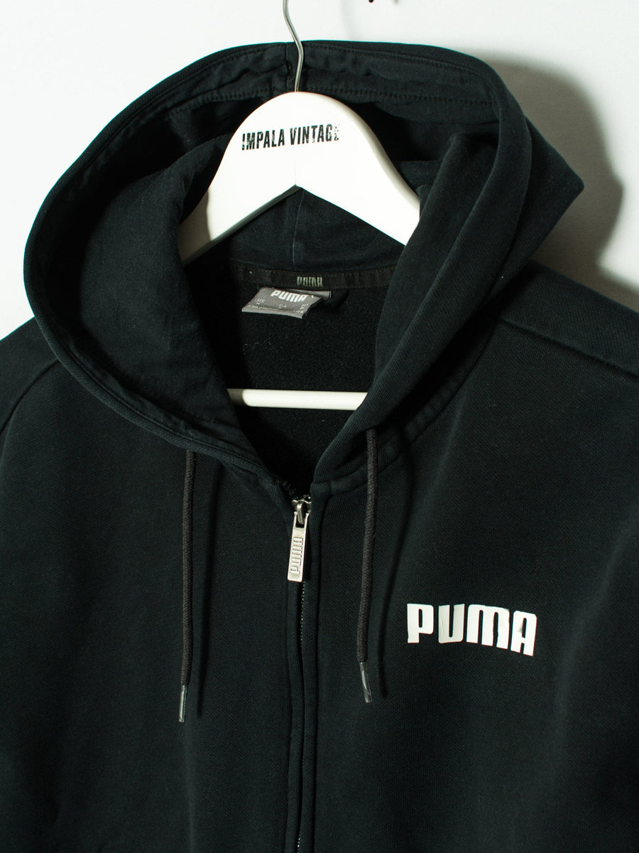 Puma Black Zip Hoodie