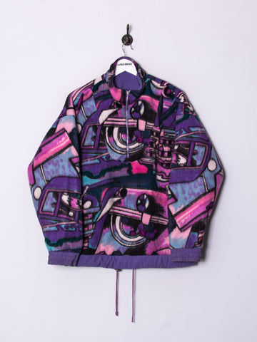 Sport Design Purple Reversible Fleeced+Jacket