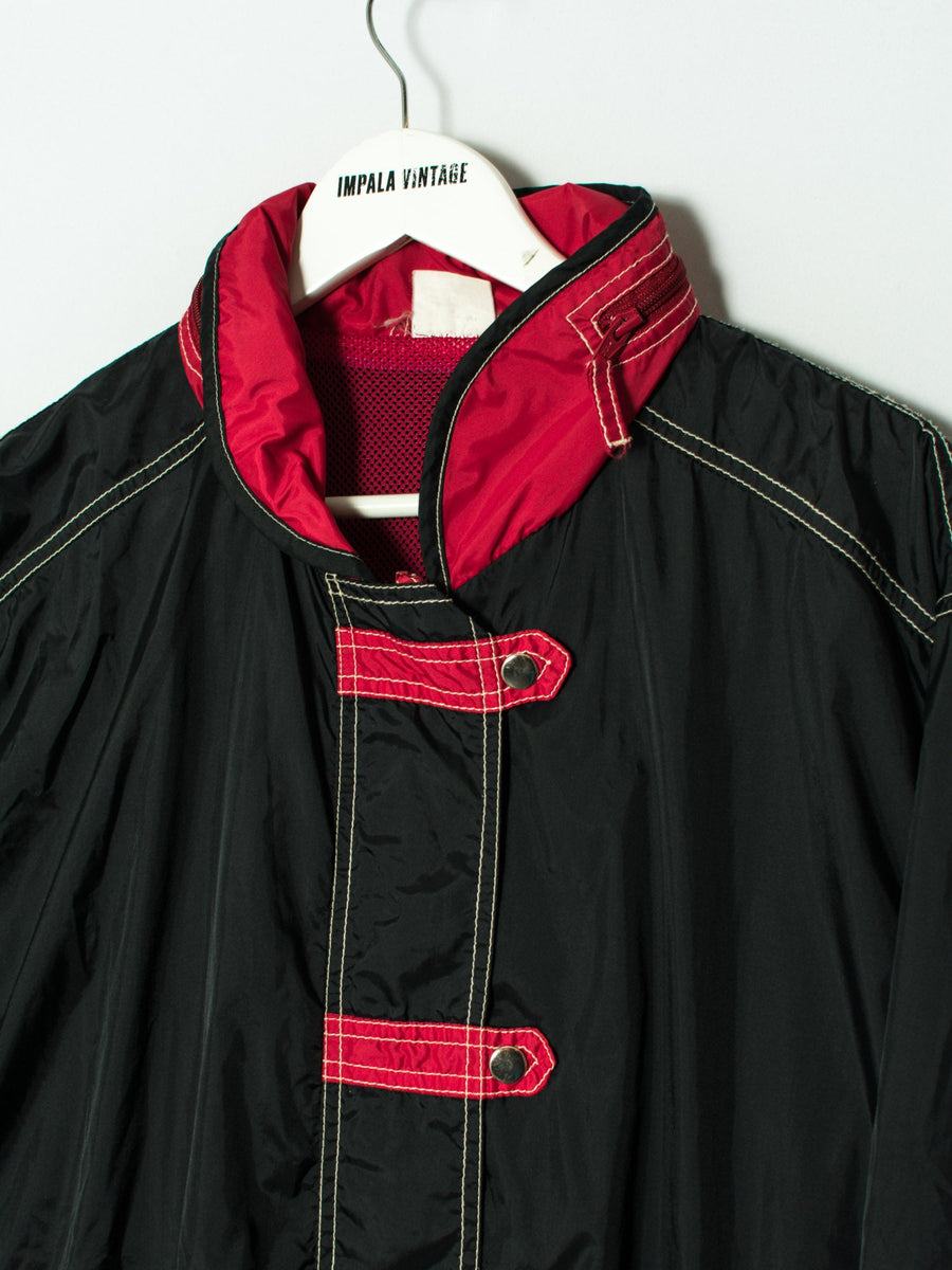 Athletic Press Red & Black Retro Jacket