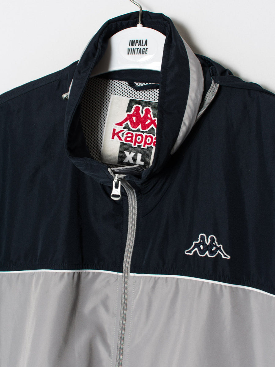 Kappa Navy Blue Sleeves Track Jacket