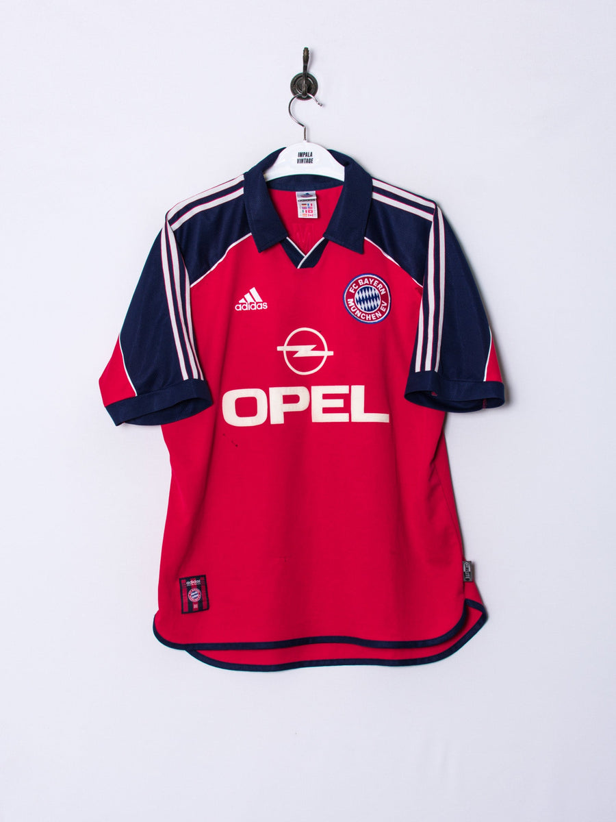 FC Bayern München EV Adidas Official Football 1999/2001 Home Jersey