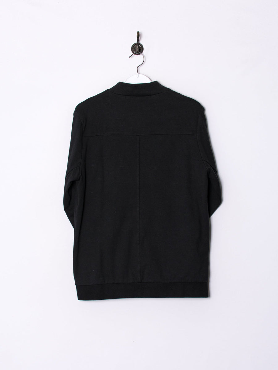 Le Coq Sportif Black Zipper Sweatshirt
